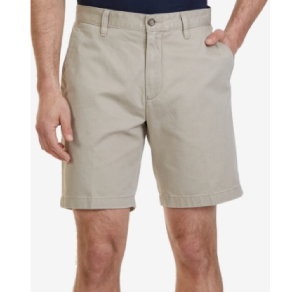 NWT Nautica Men's 8.5" True Khaki Anchor Shorts